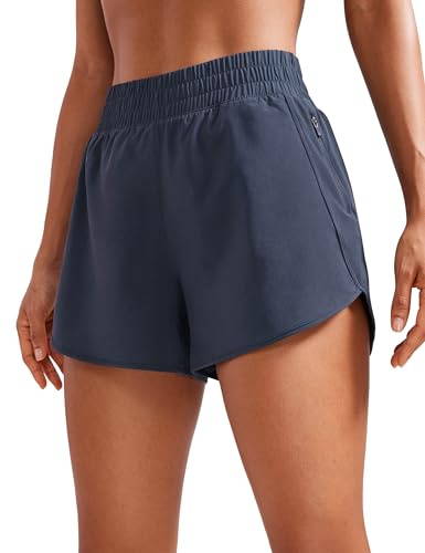 CRZ YOGA Dolphin Athletic Shorts 3 Navy X-Large