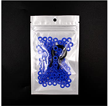 110PCS Keycaps O Ring Seal Switch Sound Dampeners Suitable For Cherry MX Keyboard Damper Replacement Noise Reduction Keyboard O-ring Seal,Blue,9x4x2.5mm