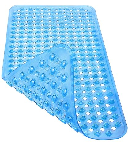 Alfombrilla de Baño Antideslizante 88x40 cm–Alfombrilla de Ducha Antideslizante para Bañera y Ducha, Secado Rápido, Resistente al Moho