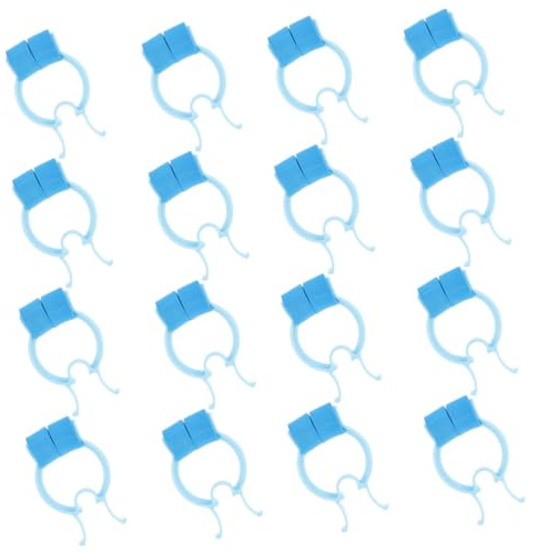 WOFASHPURET 16 Piezas Clip De Ejercicio De Respiración Tapón Nasal Portátil Clips Para Tapón Nasal Accesorio Profesional Para Entrenamiento De Respiración Pulmonar