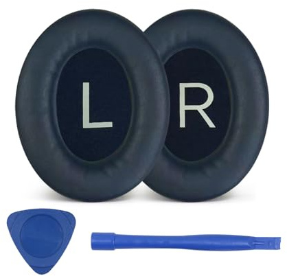 UOWGA Headphones Replacement Ear Pads for Bose 700 Noise Cancelling Headphones,Added Thickness, Luxurious Memory Foam, Noise Isolation Foam Durable Leather (Blue)