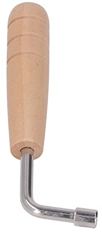 SUNGOOYUE Professioneller Stimmschlüssel für Klavier, Metall- und Holzkonstruktion, Ergonomisches Design, Tragbares Lyra-Harfen-Stimmgerät für Präzise Einstellungen