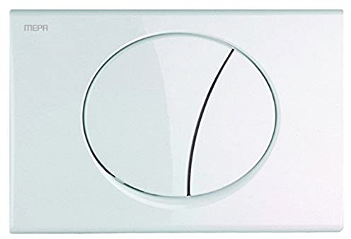Mepa 420751 Rev.Platte Ellipse 2M weiß