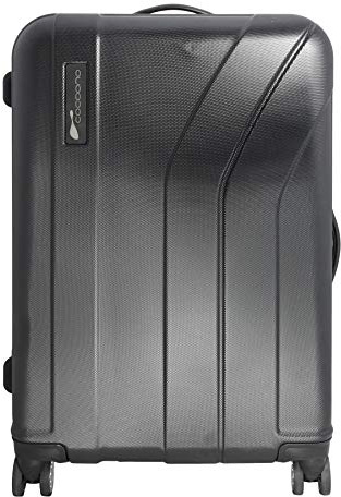Cocoono Trend XL, 100% Polycarbonat, 60 cm Hartschalen Trolley, Reisekoffer, Gepäck, TSA Schloss, 8 Rollen (schwarz, M), hochwertiger Trolley Perfekter Reisebegleiter