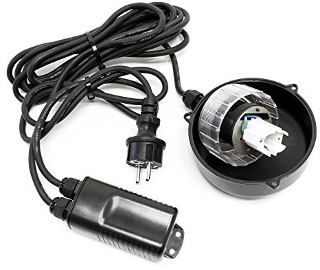 SunSun Ersatzteil für Druckteichfilter CPF-280 Elektroanschluss-Einheit, Teichdruckfilter UVC-Lampe 11 W, 9000 l/h Teichfilteranlage
