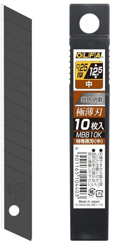 OLFA MBB10B Black Blade Size M