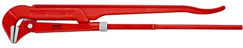 KNIPEX Rohrzange 90° rot pulverbeschichtet 750 mm, 83 10 040