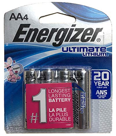 Energizer L91BP-4 Ultimate Lithium AA Batterien 4 Batterien pro Packung