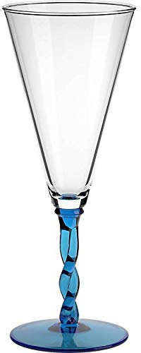 Eiscremeglas Eisbecher Cocktailglas Toscana Amore Vero 700ml hellblau