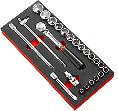 Facom Module mousse cliquet douilles 1/2' facom - modm.sl1pb