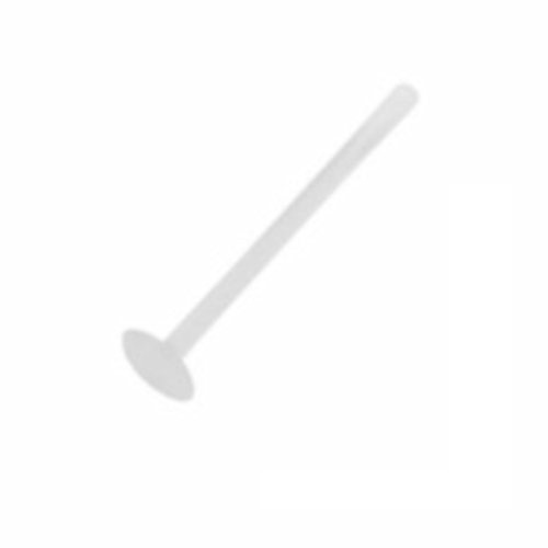 eeddoo Piercing Labret ohne Kugel 1 Stück Transparent PTFE