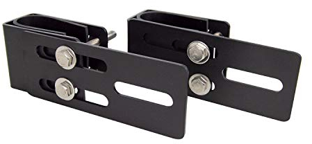 RIGIDON 2 Pcs led lichtleiste halterung, Einstellbar tragbar Auto Gepäckhalterung halter, Stoßstange Bull Bar Halter für Offroad SUV ATV, UTV, Traktor, LKW, Fahrzeuge