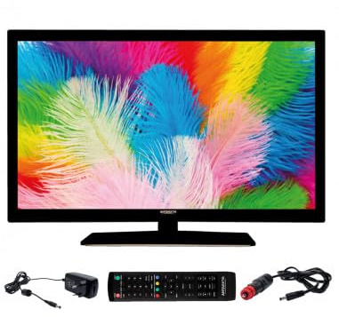 ANTARION TV LED 22 55cm Televisor Full HD Camping Car compatible 12V