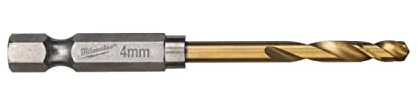Milwaukee 4932478178 HSS-G Shockwave Metal Drill Bit Diameter 4 x 71.5/26 mm