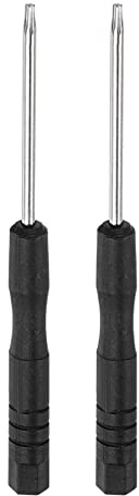 sourcing map Mini Torx Tournevis, T6 Étoile Tête pour Montre Lunettes Électronique Réparation, 2 Pcs