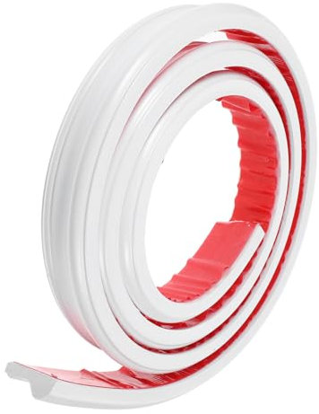QUMIIRITY 2m Moulure Autocollante Flexible Moulure De Pour De Miroirs Et Décorations Murales