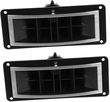 COSMEVIVI Tweeter à Pavillon Plastique Accessoire Audio pour Haut-Parleur Remplacement Fiable pour Tweeter Endommagé pour Systèmes De Sonorisation