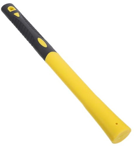 OSALADI Fiberglass Handle Replacement Plastic Grip 38cm Small Single Bit Handle for Camping and Outdoor Tools Plastic Replacement