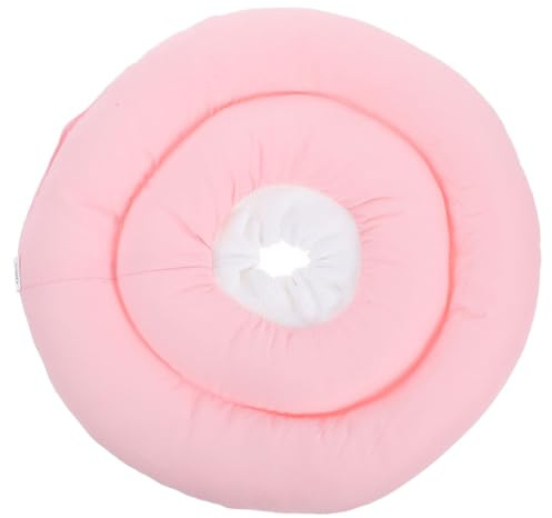 Sosoport Collare Gonfiabile per Cani Post-operatorio a Forma di Imbuto Flessibile per Cani Cuscino con Ventilazione (Rosa Chiaro XXL)
