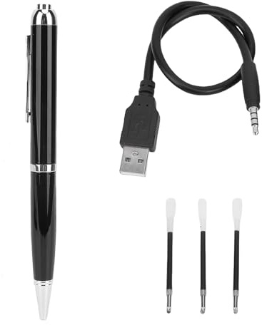 Tonysa AI Voice Recorder Pen, Bluetooth 5.3 Intelligent Transcription, Real Time Translation, APP Control, 128GB Voice Recording Device for Business Meetings