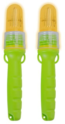 Feu de Signalisation Automatique, Lot de 2 Lampe de Navigation Étanche Haute Luminosité LED, Lumière d’Avertissement Marine Anti-choc à Capteur Crépusculaire, pour Bateau, Pêche de Nuit et Balisage