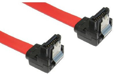 Aptii SATA 2 Cable de datos en ángulo recto 90 cm conectores de bloqueo