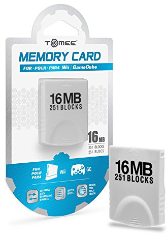 Tomee 16MB Carte Mémoire ( 251 Blocs) Pour Nintendo Wii Et Gamecube