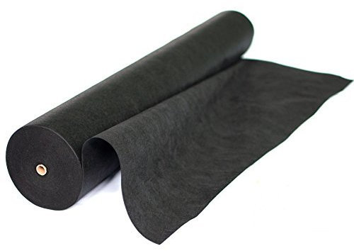 rg-vertrieb Gartenvlies Unkrautvlies Unkrautfolie Mulchvlies 50g/m² Bodengewebe Vlies 30m x 1,6m = 48m²