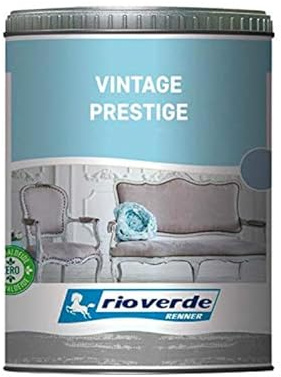 Rio verde renner vintage prestige 0,5lt vernice extra opaca lavabile per interni ed esterni (Vaniglia)