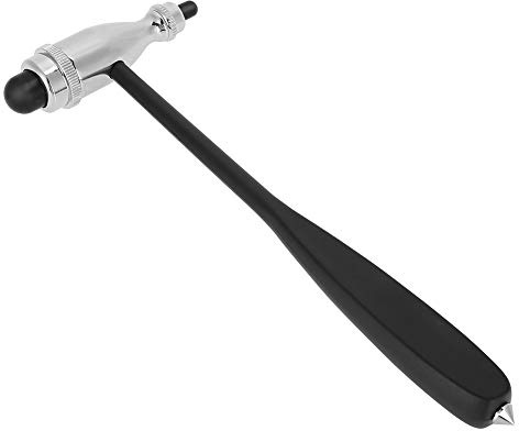 Nikou Neurologischer Reflexhammer, Medizinischer Neurologischer Hammer Humanisierter Diagnostikhammer Perkussionshammer Muskelreflexhammer für Hautreflexe und Oberflächenreaktionen