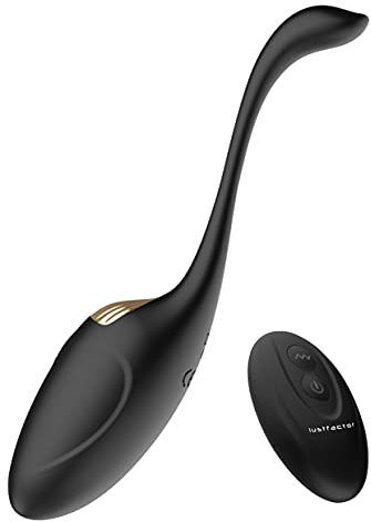 Lustfactor LUDA | Uovo vibrante deluxe per esterni in silicone per lei | Telecomando wireless | Palline vibranti ovetto vibratore | 10 livelli di vibrazione | Ricaricabile tramite USB | Impermeabile