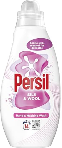 Persil Silk & Wool Washing Liquid gentle stain removal for washing delicate fabrics 14 washes