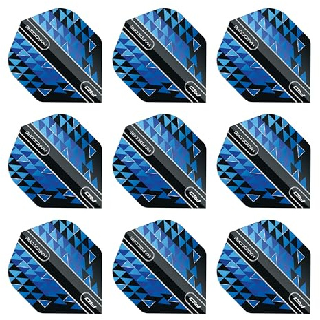RED DRAGON Hardcore Premium Dartflug - 3 Set pro Packung (insgesamt 9 Dart-Flights)