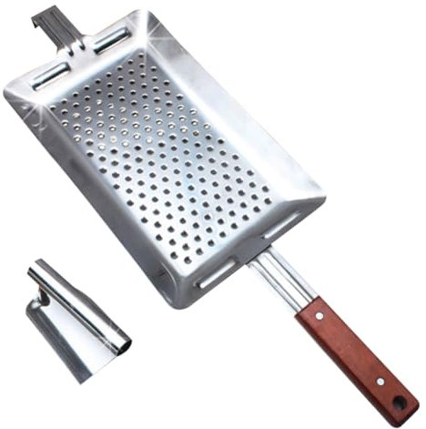 PRETYZOOM Inossidabile Per Spaetzle Attrezzo Per Preparazione Pasta e Strainer Per Utensile Resistente e Antiscivolo