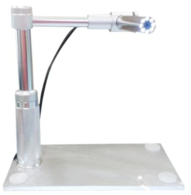 Artibetter USB Digital Microscope 600x with 8 LED Lights and Stand Portable USB Magnifier Microscope for Industrial Inspection and Education Compatible with Windows Xp/vista/7/8