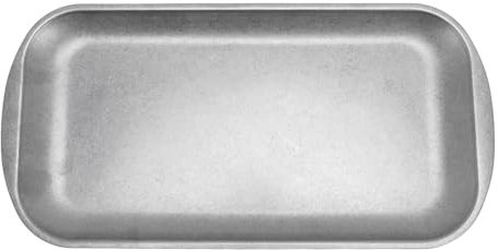 Rectangular Serving Platter, 304 Stainless Steel Serving Tray Rectangle Plates for Sushi, Meat, Desserts, Cakes, Restaurant, Banquet, Party, Microwave Oven Dishwasher Safe