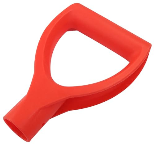 Moicstiy Manico a D per pala, diametro interno 32 mm, manico in plastica per scavare e rastrellare