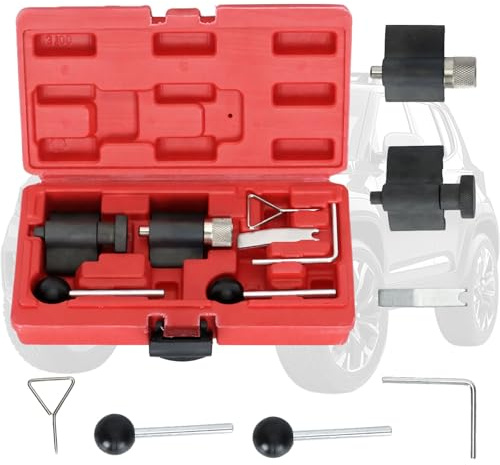 NTLTPYY Engine Timing Tool, Camshaft Alignment Tool Set Compatible with Audi VW Seat Skoda 1.4L 1.9L 2.0L TDI 2.0 CDTI Engine Replacements T10100 T10050 3359 T10115 T10060A T10008