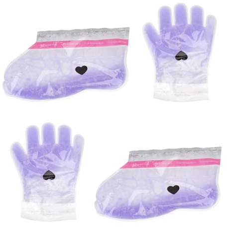 Alipis 2paare Wachstherapieabdeckung Für Hände Und Füße Aus Paraffinwachs Und Vliesstoff Wiederverwendbar Robust Für Spa-paraffinwachsbehandlungen Massagen Hause