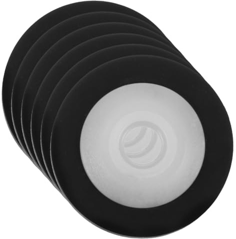 Homoyoyo Rodillo de Presión para Cinta de Radio y Casete, 6 Piezas Plásticas, Tamaño Compacto, Accesorio para Reparación en Grabadoras de Vídeo y Audio, Uso Profesional