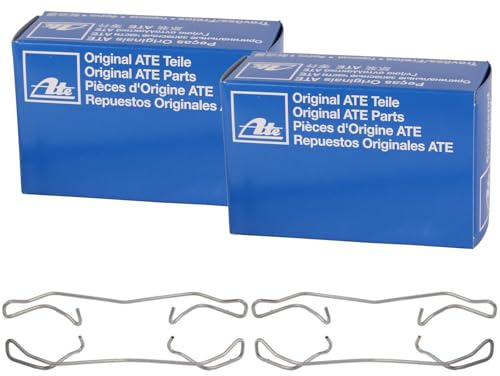 2X ATE Federn Klammern Bremssattel vorne | 2x 11.8116-0351.1 passend für A1 A3 A4 A5 TT