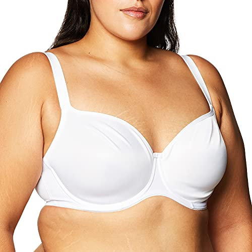 Fantasie Women's Smoothing Seamless Balcony Bra, White, 32F
