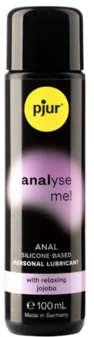 pjur analyse me! Relaxing - Silikon-Gleitgel für komfortablen Analsex - extra lange gleitfähig - mit Jojoba (100ml)