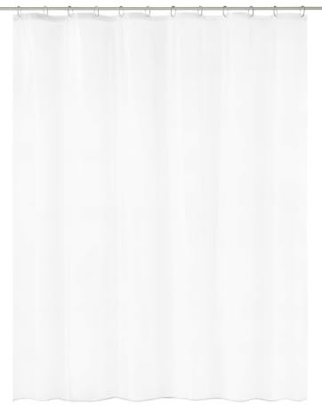 Kleine Wolke Duschvorhang PVC PHÖNIX Weiß 120 x 200 cm | Vinylmaschinenwaschbar