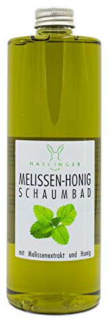 Haslinger Nr. 3201, Melissen-Honig Schaumbad mit Honig & Melissenextrakt 400ml