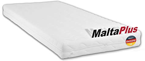 M.K.F. Malta Plus Kleinkind Matratze 70x160 cm Kaltschaum Oekotex Zertifiziert, Atmungsaktiv, Rollbar, Bezug Waschbar, Kindermatratze für Jedes Alter
