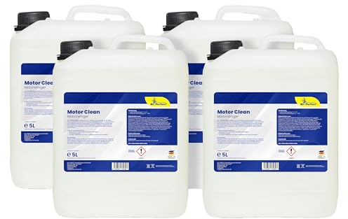 Mr. Perfect® Motorstar, 4 x 5L - Nettoyant pour moteurs, système et équipements, nettoyant de pièces pour enlever l'huile, la graisse, la suie