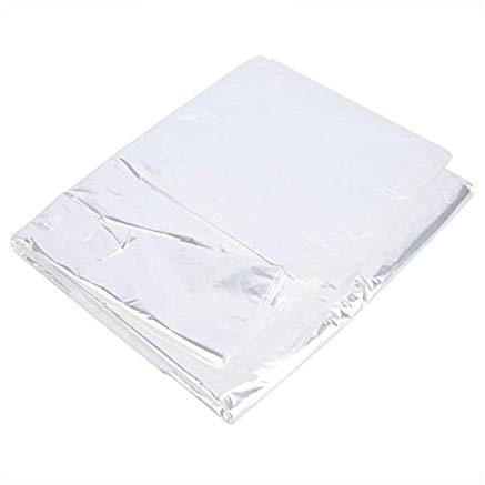50Pcs Disposable See-Through Clothes Dust Bags Dry Cleaning Garment Clothes Covers for Travel and Clothing Storage of Dresses, Dress Shirts, Coats(60 * 100)