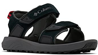 Columbia Trailstorm Hiker 2 Strap Sandali Da Trekking da Uomo, Nero (Black x Dark Grey), 46 EU