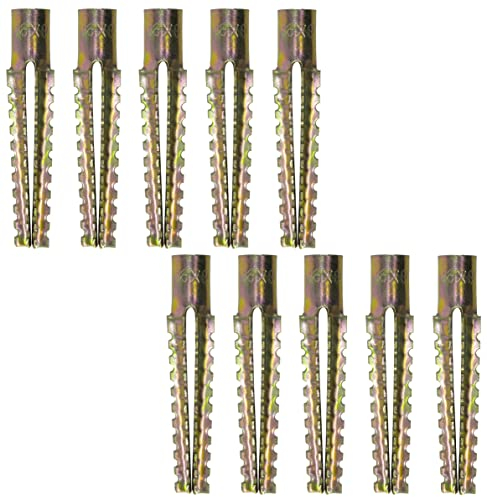 AERZETIX - C67240-10x Metall-Spreizdübel - М8x60mm - zur Befestigung in Beton, porenbeton, putzfliesen